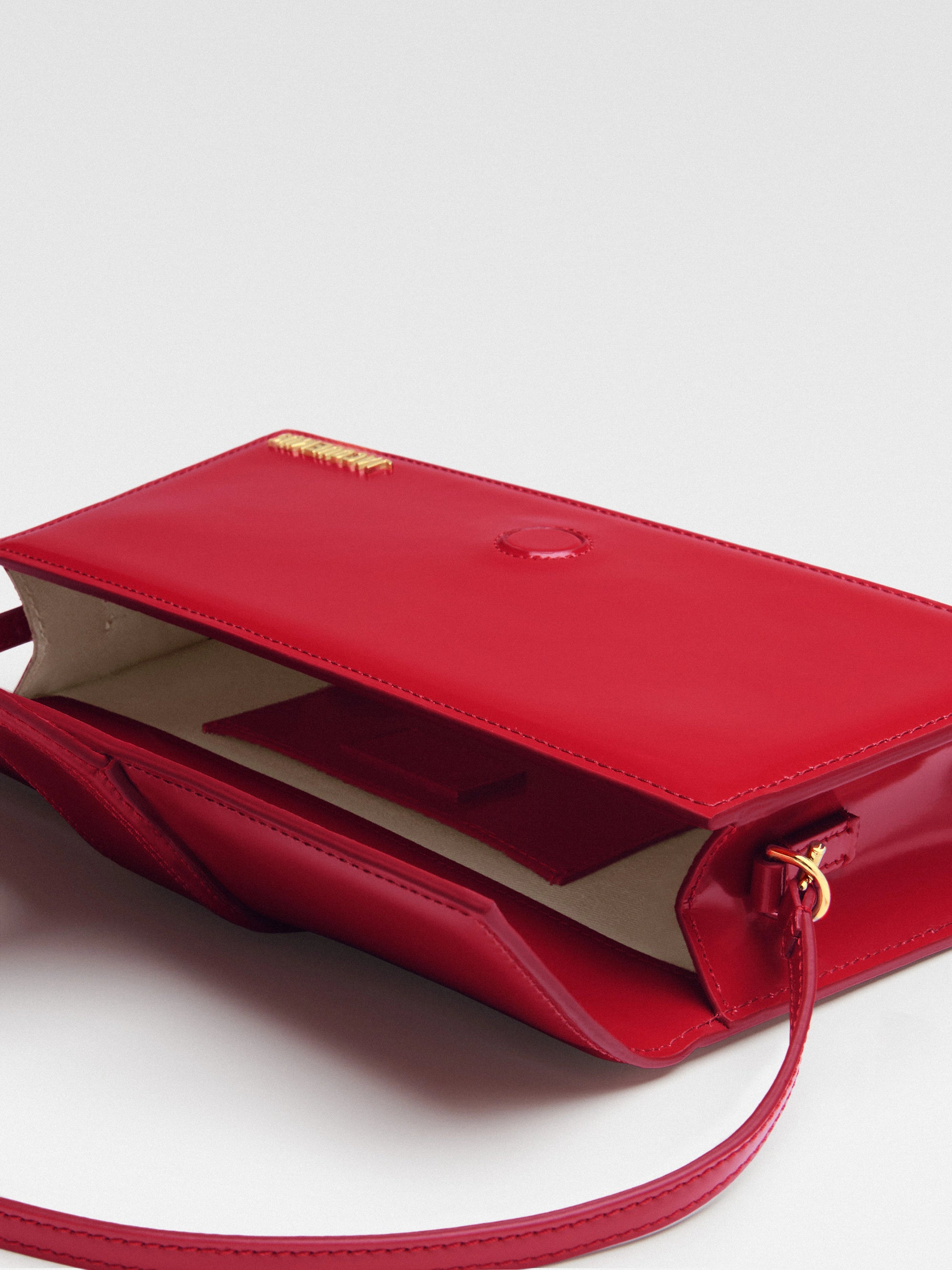 Jacquemus Le Bambino Long - Rosso / Oro